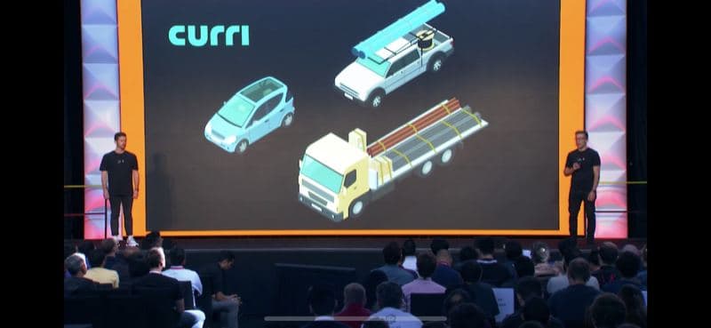 Curri engineers and operators working on the logistics platform at the Ventura headquarters