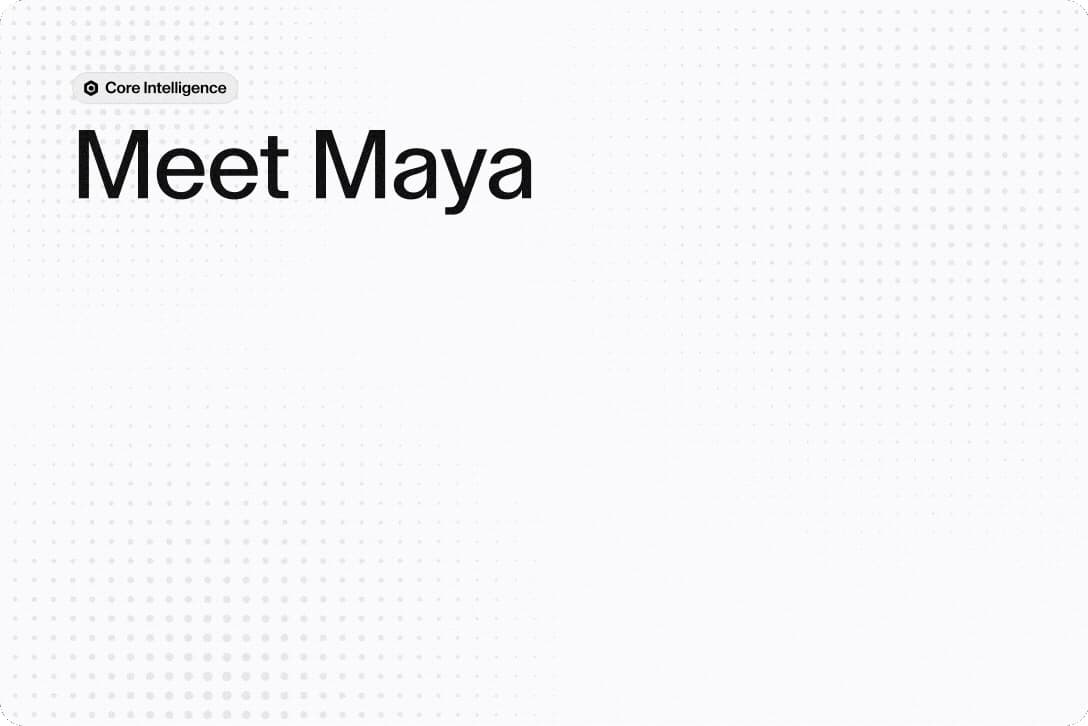 Maya AI dispatch copilot chat interface showing a driver exception resolved in real time