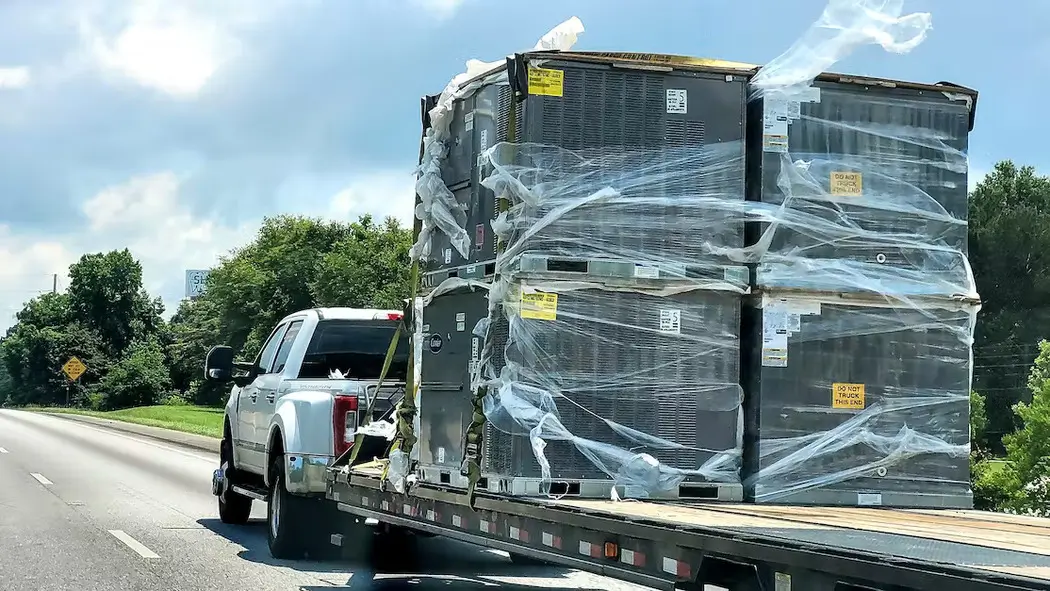 HVAC fleet management: how to transport safely and on time